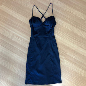 ANGL Navy Evening Dress